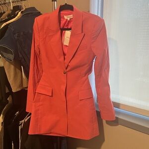A.L.C. Coral Single-Button Tailored Blazer